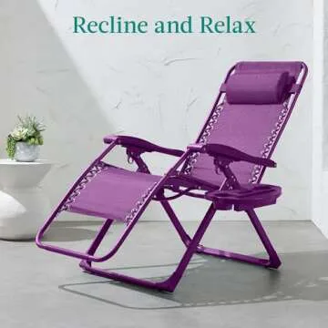 Amethyst Zero Gravity Chair with Accessory Tray – Best Choice