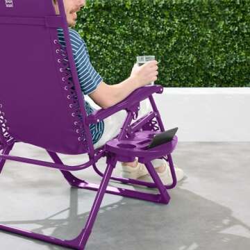 Amethyst Zero Gravity Chair with Accessory Tray – Best Choice