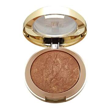 Milani Baked Bronzer, Glow [04] 0.25 oz (Pack of 2)
