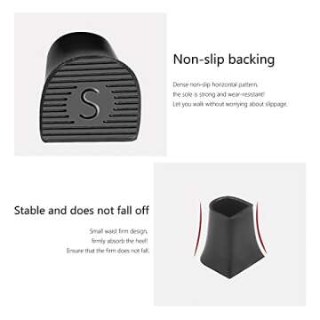 SooGree High Heel Protectors - 8 Pairs for Outdoor Events