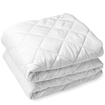 Bare Home Twin XL Mattress Pad - Essential Quilted Cover for Comfort and Protection