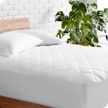 Soft Quilted Twin XL Mattress Pad - Easy Care Essential