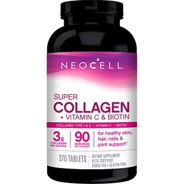 NeoCell Super Collagen Tablets with Vitamin C & Biotin