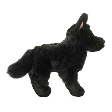 Douglas Harko Black German Shepherd Dog Plush Stuffed Animal