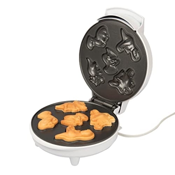 Dinosaur Mini Waffle Maker - Fun Shapes for Kids & Adults