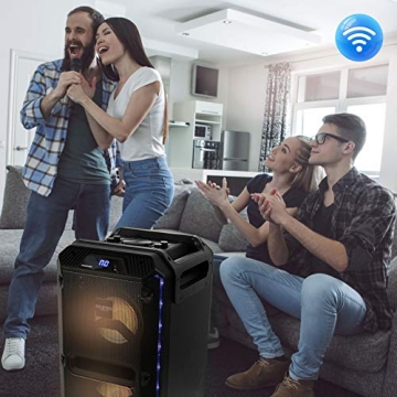 Pyle 500W Portable Bluetooth PA Speaker System