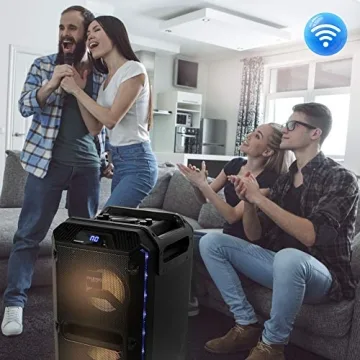 Pyle 500W Portable Bluetooth PA Speaker System