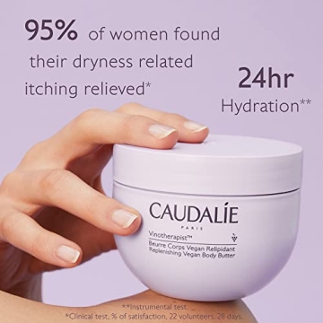 Caudalie Vegan Body Butter for Eczema & Dry Skin Relief