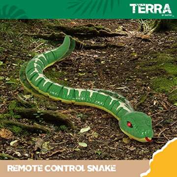 Remote Control Emerald Tree Boa - Fun Snake Toy for Kids