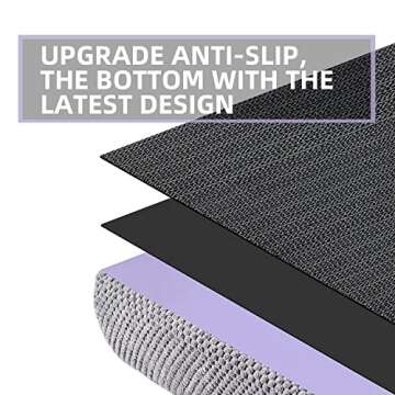 Chic Threads Dog Stairs for Small Dogs, 3-Step Dog Stairs for High Beds and Couch, Pet Steps for Sma...