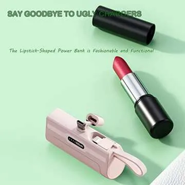 SYSFUN Mini Power Bank: Stylish, Compact Charger for All Devices