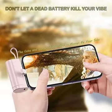 SYSFUN Mini Power Bank: Stylish, Compact Charger for All Devices