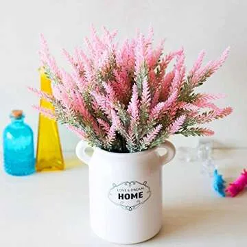 Tenchy Artificial Lavender Flowers - Faux Floral Beauty
