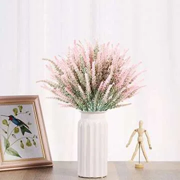 Tenchy Artificial Lavender Flowers - Faux Floral Beauty