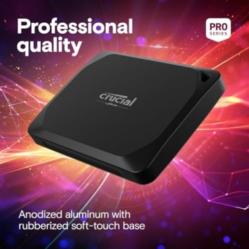 Crucial X10 Pro 2TB SSD - Fast, Portable Storage Solution