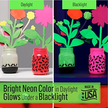 FolkArt Neon Acrylic Paint Set - Vibrant Colors for All Ages