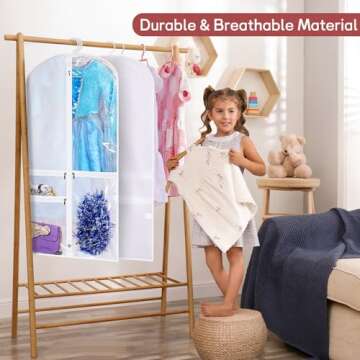 Kimbora Costume Garment Bag for Dance & Travel - Set of 2