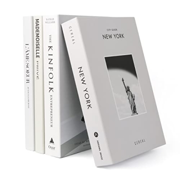 Elegant Faux Books Set for Stylish Home Decor