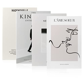 Elegant Faux Books Set for Stylish Home Decor