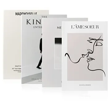 Elegant Faux Books Set for Stylish Home Decor