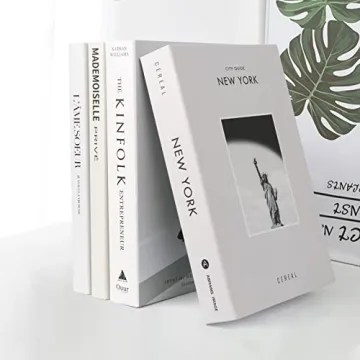 Elegant Faux Books Set for Stylish Home Decor