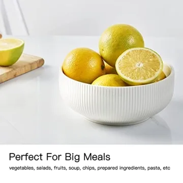 Getstar Salad Bowl Set 8 inch 60 oz - Perfect for Salads