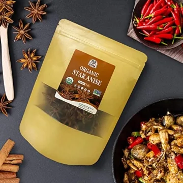 Organic Star Anise Pods - Fresh & Aromatic Spice