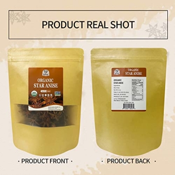 Organic Star Anise Pods - Fresh & Aromatic Spice