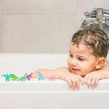 HAPTIME Glow in The Dark Dinosaur Party Favors for Kids