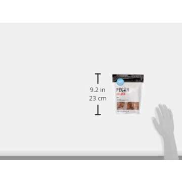 Happy Belly Pecan Halves - No Salt Added, 16 oz