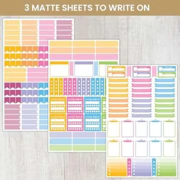 Bloom Color Coding Planner Stickers - 1000+ Dot Labels