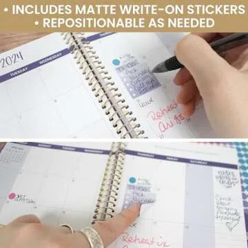 Bloom Color Coding Planner Stickers - 1000+ Dot Labels