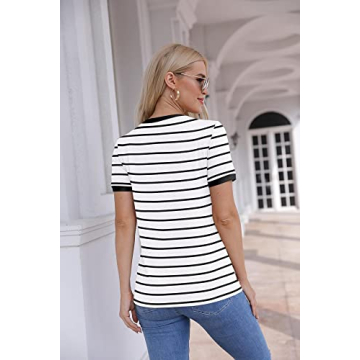 Chic Women's Color Block T-Shirt for Every Occasion