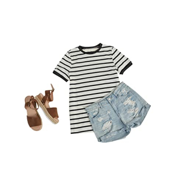 Chic Women's Color Block T-Shirt for Every Occasion