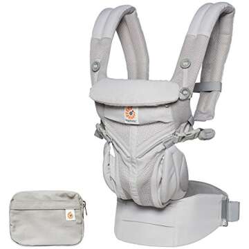 Ergobaby Omni 360 Comfortable Baby Carrier with Lumbar Support