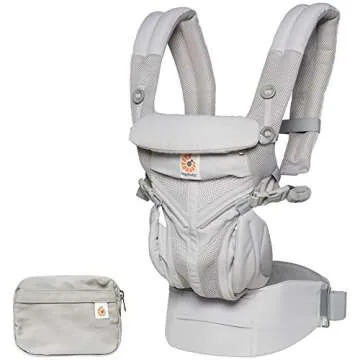 Ergobaby Omni 360 All-Position Baby Carrier for Newborn to Toddler with Lumbar Support & Cool Air Me...