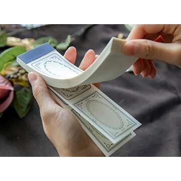 400 Pcs Scrapbook Paper Vintage Label Papers Decorative Papers Pads for DIY Decoupage and Scrapbooks Supplies