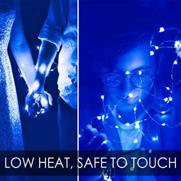 Twinkle Fairy Lights - 20 LED Battery Powered String Lights 7.2ft