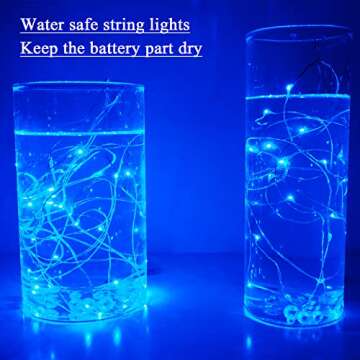 Twinkle Fairy Lights - 20 LED Battery Powered String Lights 7.2ft