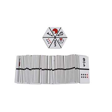 LEARNING ADVANTAGE The Original Fraction Dominoes | Homeschool Learning Fraction Game | 45 Dominoes | Math Manipulative for Kids | Teach Equivalents, Addition and Subtraction