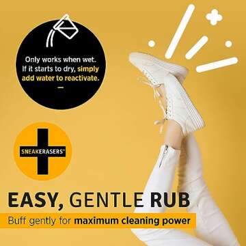 Premium Sneaker Cleaner - Dual-Sided Sponge Kit 20 Pack