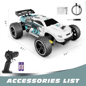 Tecnock 1:18 Scale RC Car 20KM/H Speed 50-Min Playtime