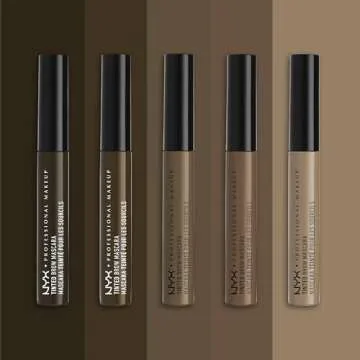 NYX PROFESSIONAL MAKEUP Tinted Eyebrow Mascara, Black
