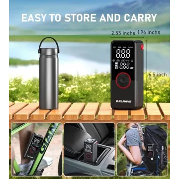 Portable Tire Inflator - Fast Air Compressor for Cars