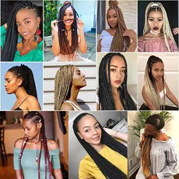 Pre Stretched Braiding Hair 22 Inch 6 Packs Soft Yaki
