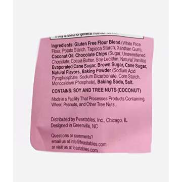 Mr Beast Feastables Vegan Chocolate Chip Cookies