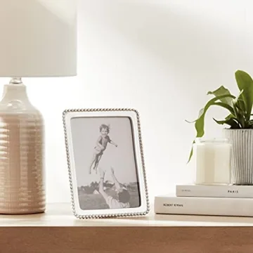 Elegant Mariposa Beaded 5 x 7 Picture Frame for Home Decor