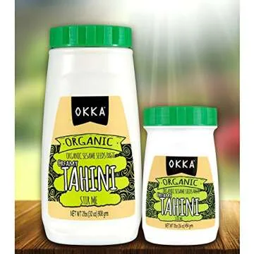 Okka Organic Ground Sesame Tahini (16 oz)