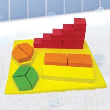 BathBlocks Stem Discovery Blocks STEM Blocks Tower Blocks Educational Bath Toy Pool Toy in Science Museums and Childrens Museums nationwide.