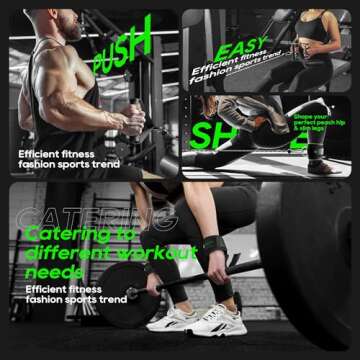 QPARVERS Cable Machine Attachment LAT Pulldown Attachments Cable Machine Accessories for Home Gym